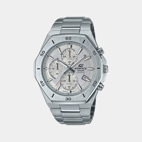 Men's Silver Chronograph Stainless Steel Watch EX552 - EFB-680D-7AVUDF
