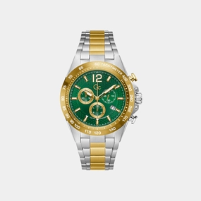 Men's Stainless Steel Chronograph Watch Z07008G9MF