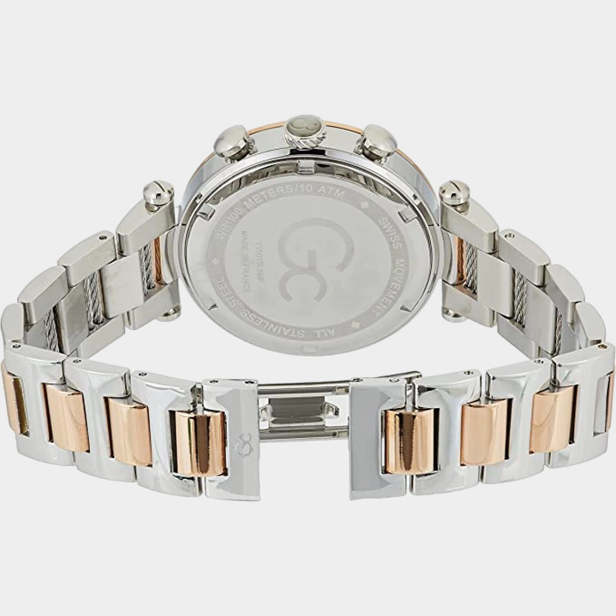 Men Stainless Steel Chronograph Watch Y16015L5MF