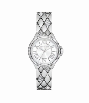 Michael Kors - Camille Three-Hand Stainless Steel Watch