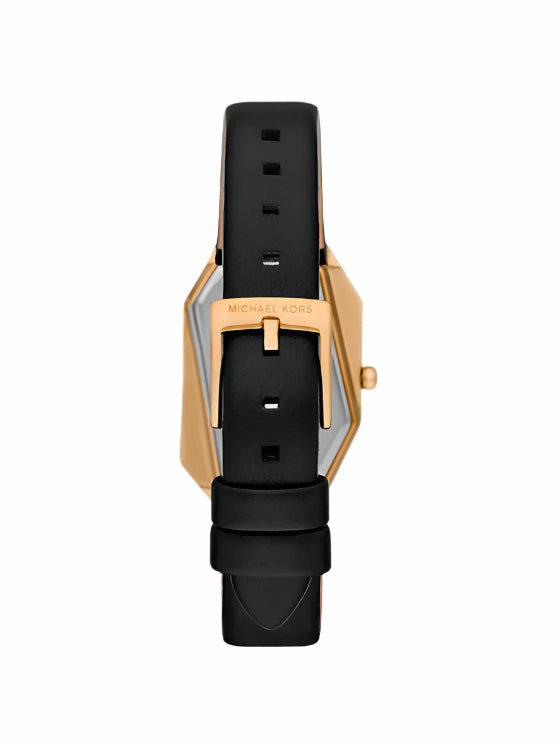 Michael Kors - Suri Gold-Tone and Leather Watch