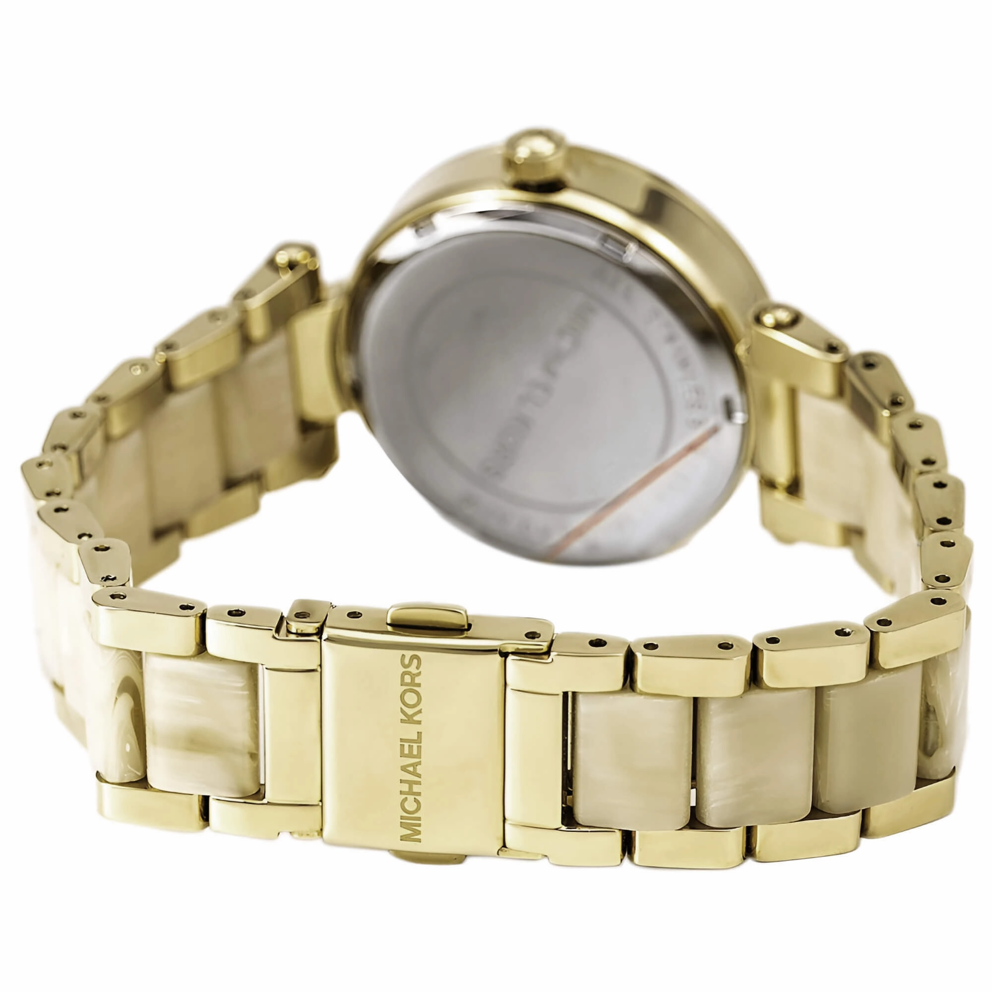 Michael Kors MK5842 Women's Mini Parker Gold Tone Dial Watch