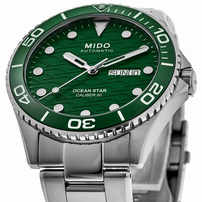 Mido Ocean Star 200 C Green Dial Steel Men's Watch M042.430.11.091.00