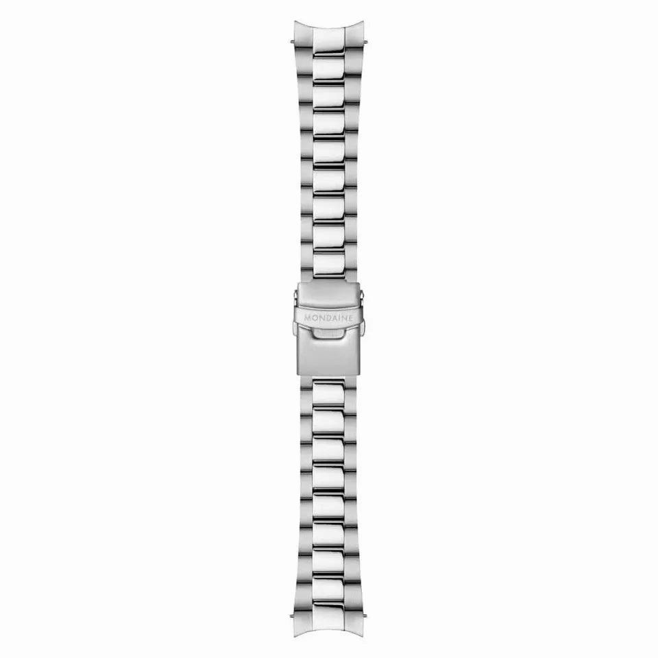 Mondaine Numeri White Dial Stainless Steel Bracelet Watch MSN.4211B.SK