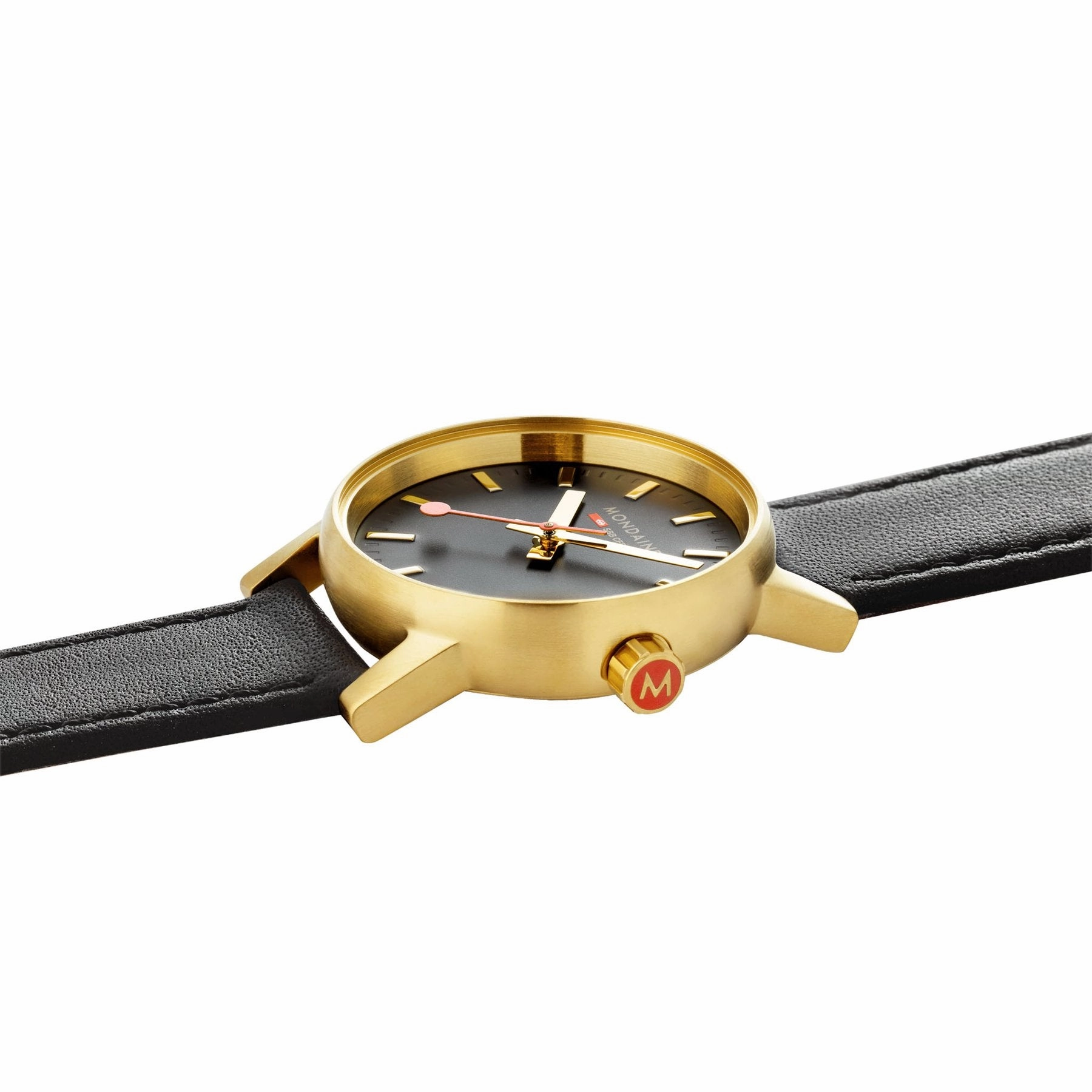 Mondaine Official EVO2 Golden Stainless Steel Watch MSE.30120.LB