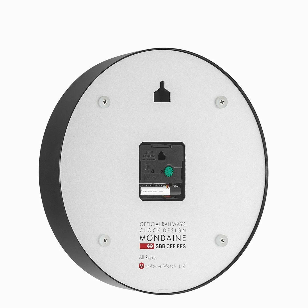 MONDAINE OFFICIAL WALL CLOCK A990.CLOCK.64SBB