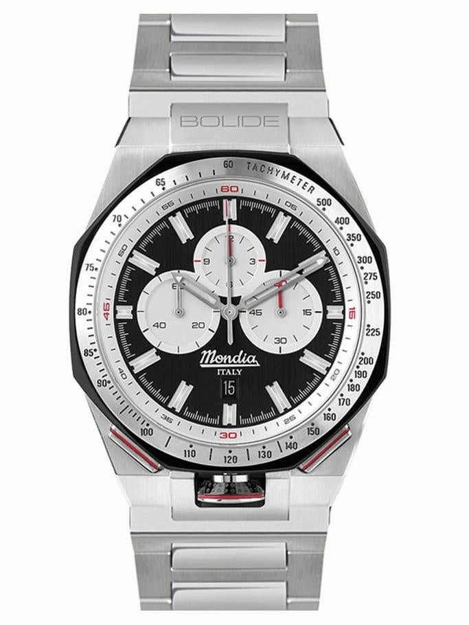 Mondia Bolide Scuderia - Men's Watch - MI-787-SS-1BKSL-CM