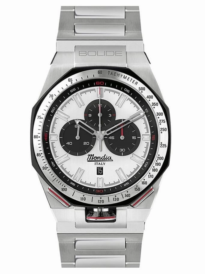 Mondia Bolide Scuderia - Men's Watch - MI-787-SS-2SLBK-CM