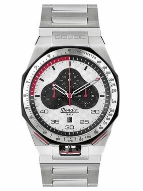 Mondia Bolide Scuderia - Men's Watch - MI-787-SS-4SLBK-CM