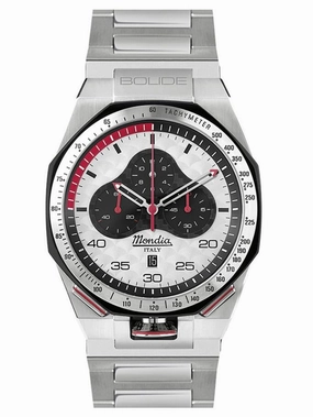 Mondia Bolide Scuderia - Men's Watch - MI-787-SS-4SLBK-CM