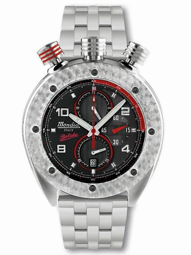 Mondia Bolide Sport - Men's Watch - MI-769-SS-3BKRD-CM