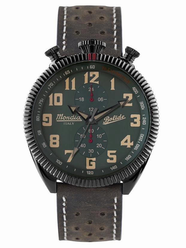 Mondia Bolide Vintage - Men's Watch - MI-782-BK-06GR-CP