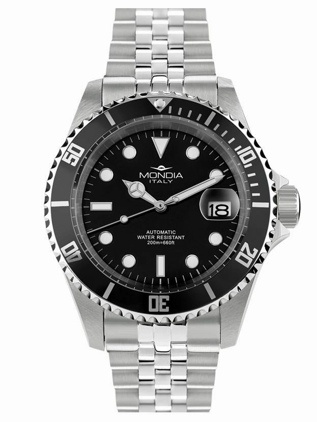 Mondia Madison Automatic - Men's Watch - MI-786-SSBK-BK-GB