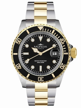 Mondia Madison Men's Watch - MI-785-SOBK-BK-OY