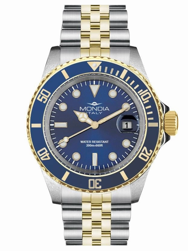 Mondia Madison Men's Watch - MI-785-SOBL-BL-GB