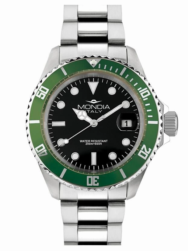 Mondia Madison Men's Watch - MI-785-SSGR-BK-OY