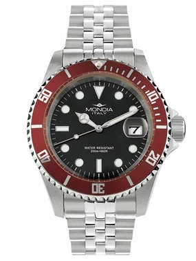 Mondia Madison Men's Watch - MI-785-SSRD-BK-GB