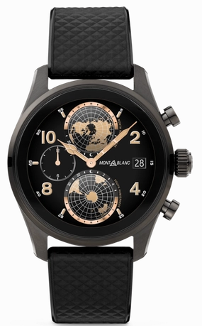 Montblanc Summit 3 Black Titanium Smartwatch Watch