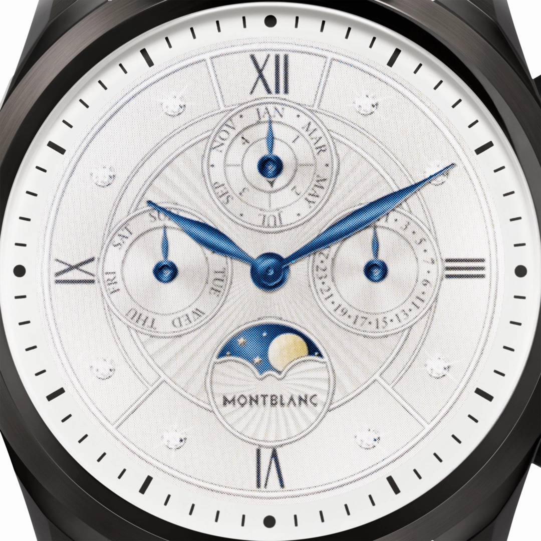 Montblanc Watch Summit 2 Black Steel Mesh Smartwatch D