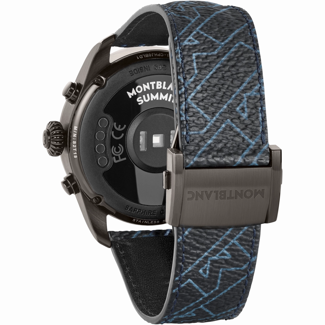 Montblanc Watch Summit 2 Black Steel Smartwatch