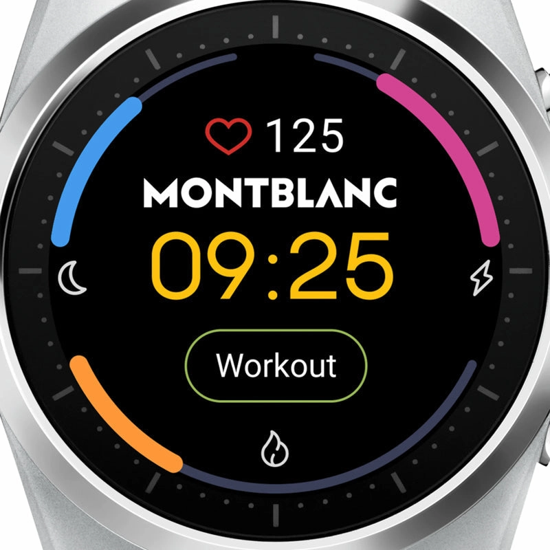 Montblanc Watch Summit Lite Aluminium Grey Smartwatch D