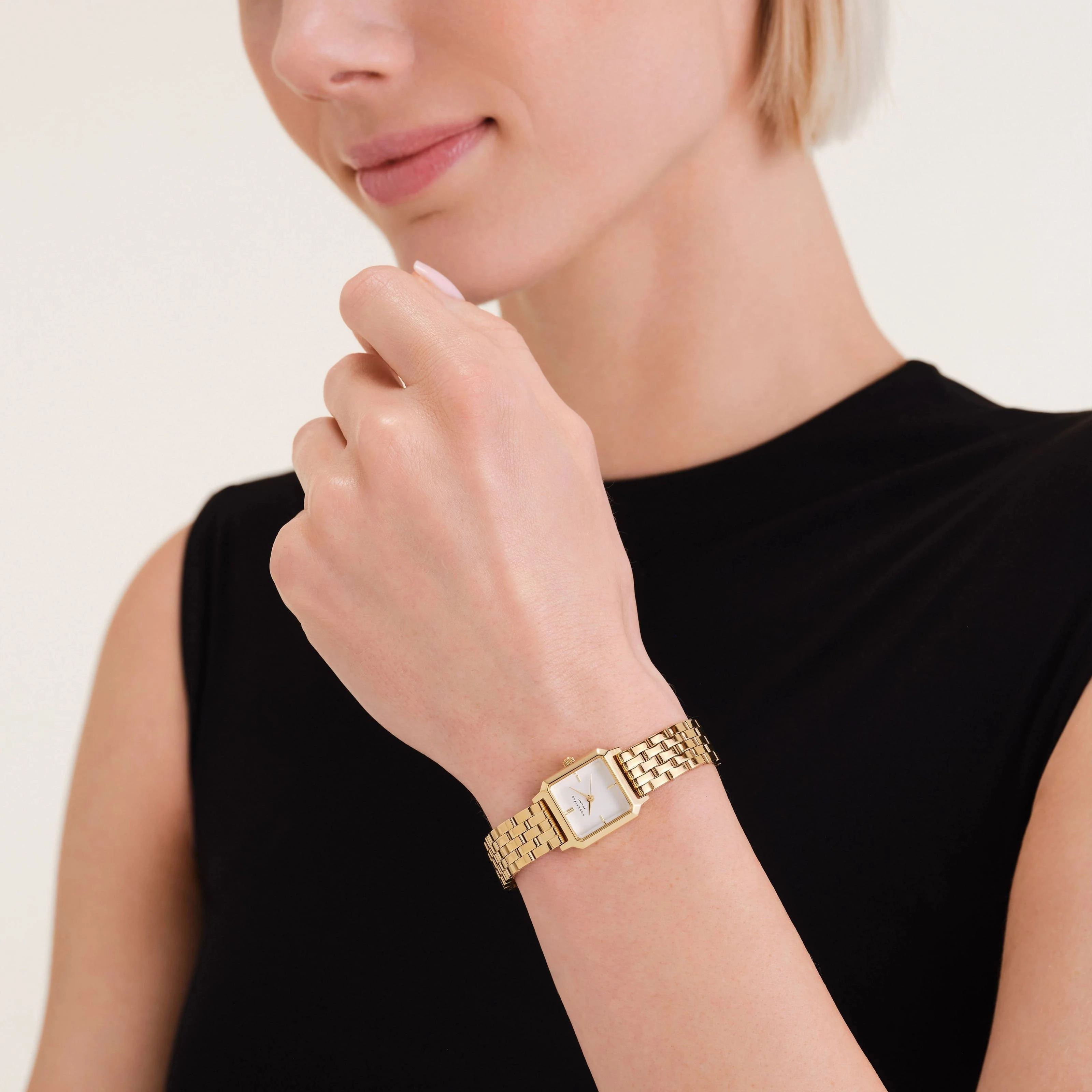 Montre Rosefield Boxelle Or B01