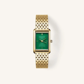 Montre Rosefield Heirloom meraude Or H05