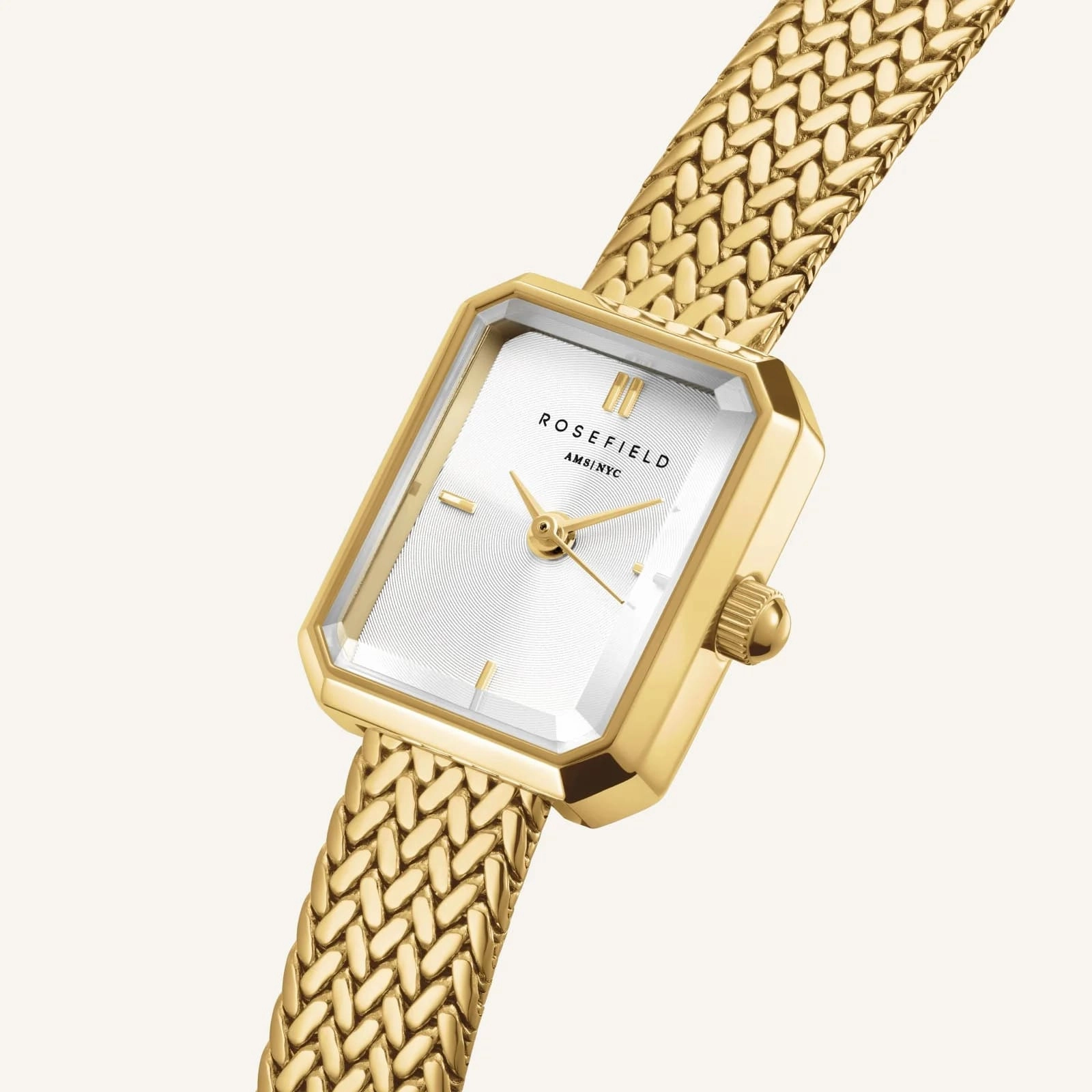Montre Rosefield Mini Octagon Or M01
