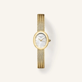 Montre Rosefield Mini Oval Or M02