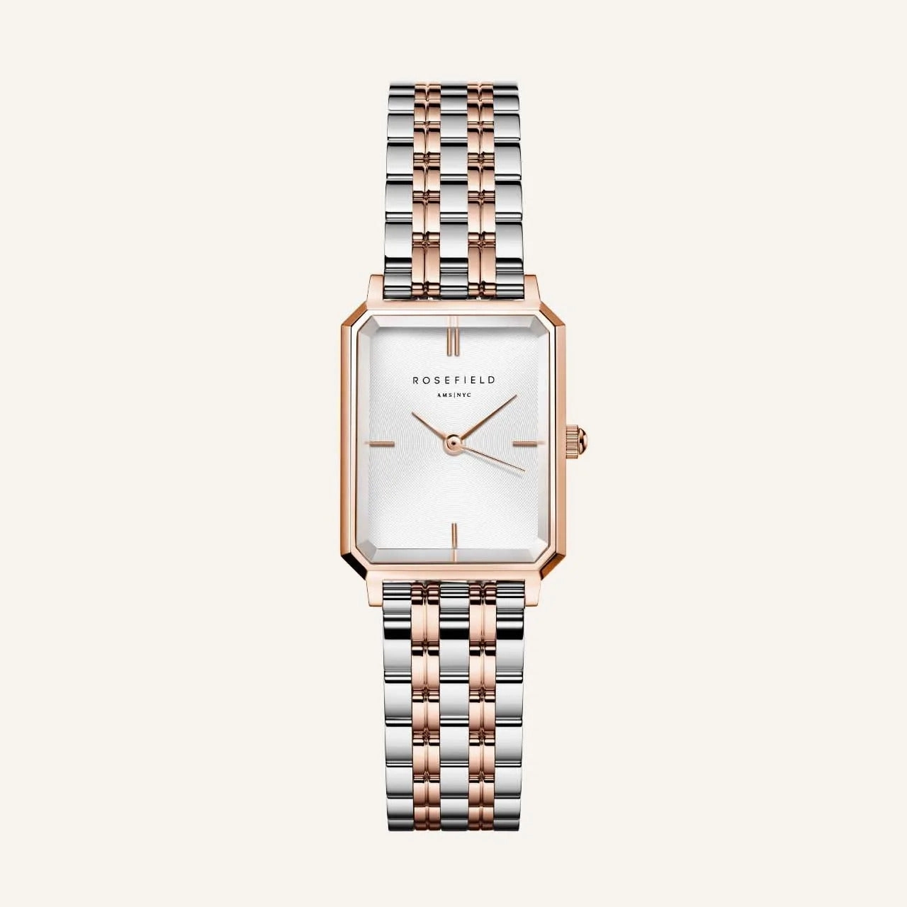 Montre Rosefield Octagon XS Duotone Or Rose O64