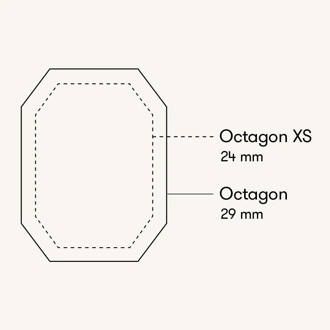 Montre Rosefield Octagon XS Duotone Or Rose O64