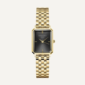 Montre Rosefield Octagon XS Noir Or O61