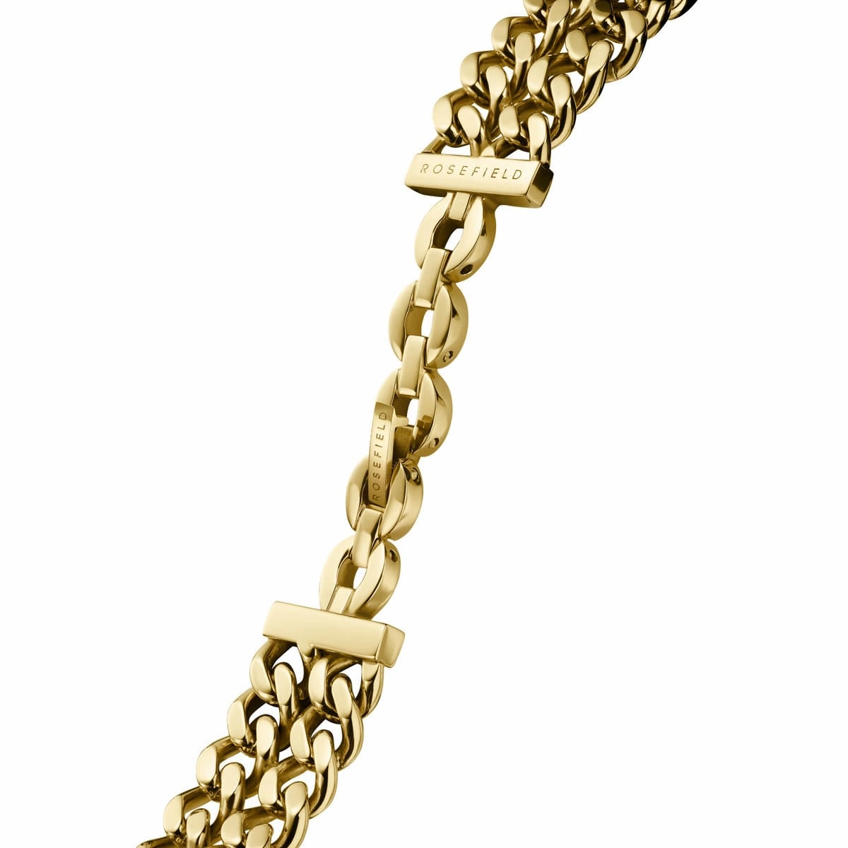 Montre Rosefield Octagon XS Studio Double Chain Or O76