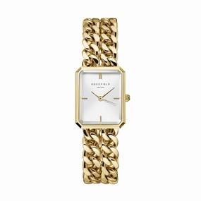 Montre Rosefield Octagon XS Studio Double Chain Or O76