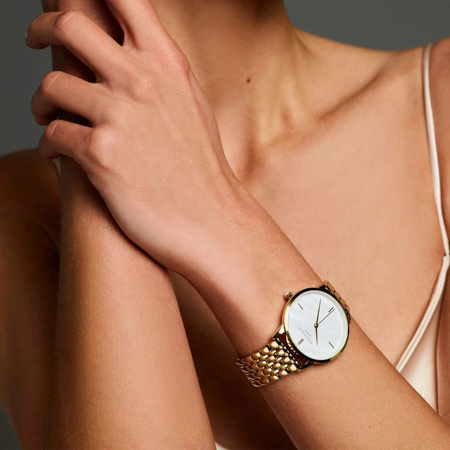 Montre Rosefield Pearl Edit Or RO1