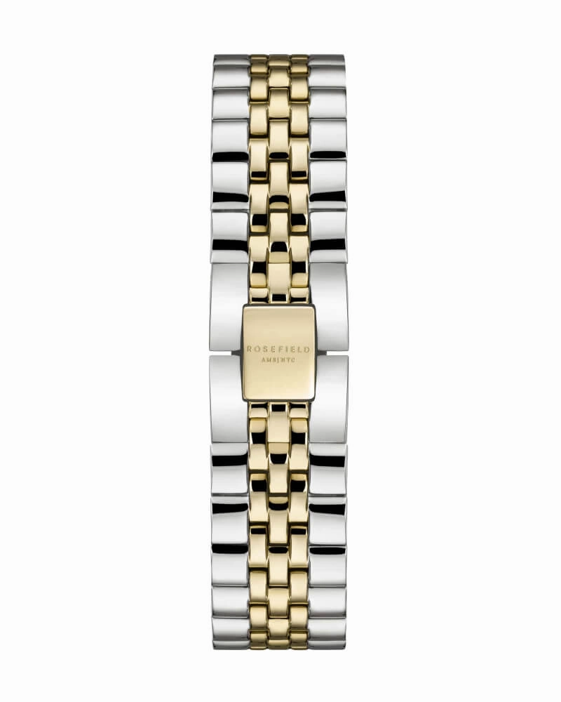 Montre Rosefield THE ACE Sunray Argent Duo Argent Dor ACSGD-A01