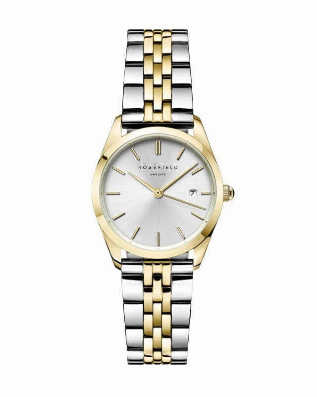Montre Rosefield The Ace XS Silver Gold Duotone A16