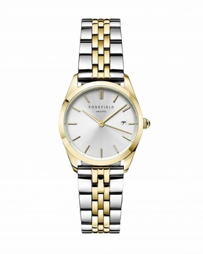 Montre Rosefield The Ace XS Silver Gold Duotone A16