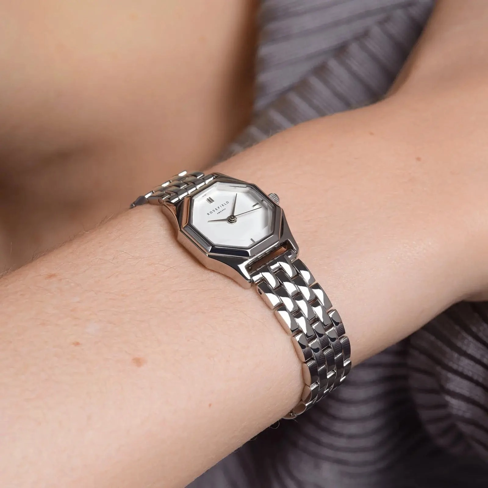 Montre Rosefield The Gemme Silver G04