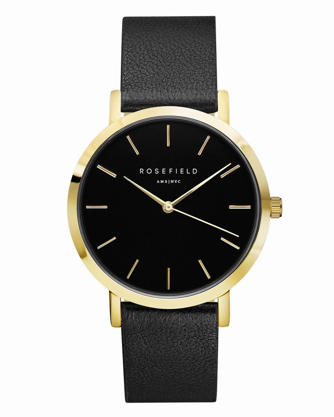 Montre Rosefield The GRAMERCY Black Black Gold GBBLG-G36