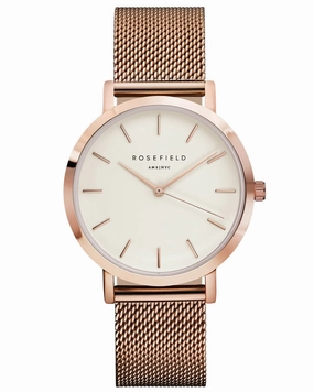 Montre Rosefield The MERCER White Rose Gold MWR-M42