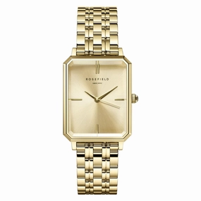 Montre Rosefield The Octagon Champagne Steel Gold O65