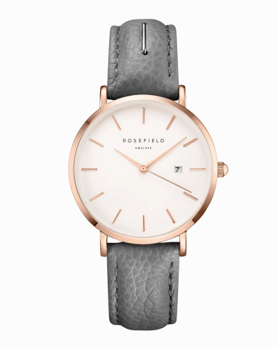 Montre Rosefield THE SEPTEMBER ISSUE Graphic Designer Rose Gold Grey SIGD-I82