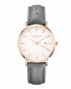 Montre Rosefield THE SEPTEMBER ISSUE Graphic Designer Rose Gold Grey SIGD-I82