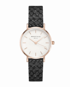 Montre Rosefield THE SMALL EDIT Blanc Noir 26WBR-261