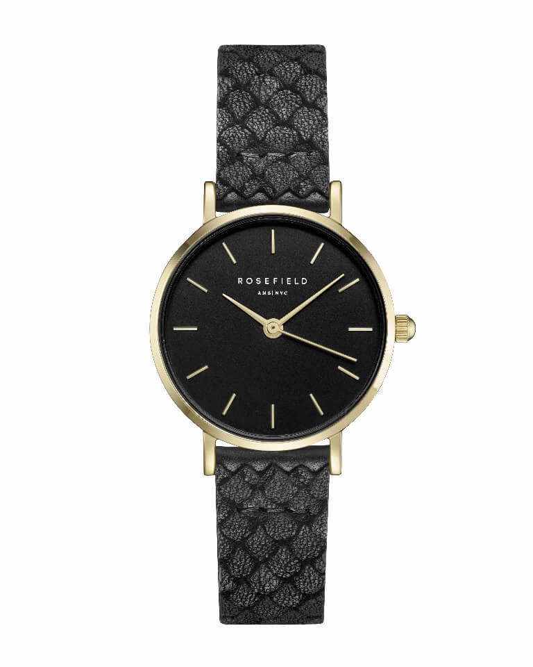 Montre Rosefield THE SMALL EDIT Noir Noir 26BBG-262