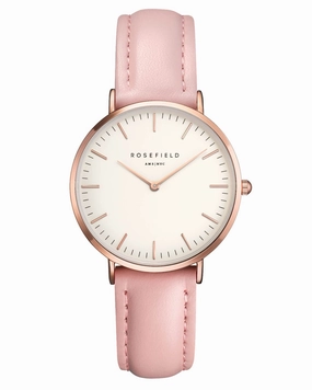 Montre Rosefield The TRIBECA White Pink Rose Gold TWPR - T58