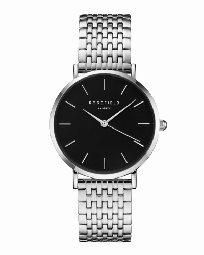 Montre Rosefield THE UPPER EAST SIDE Black Silver UEBS-U25