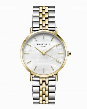 Montre Rosefield The Upper East Side Silver Gold Duotone U30
