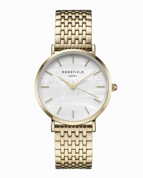 Montre Rosefield THE UPPER EAST SIDE White MOP Gold UEWG-U21